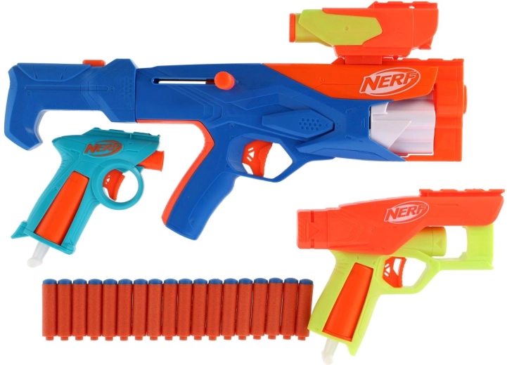 Három blaster a közös játékhoz