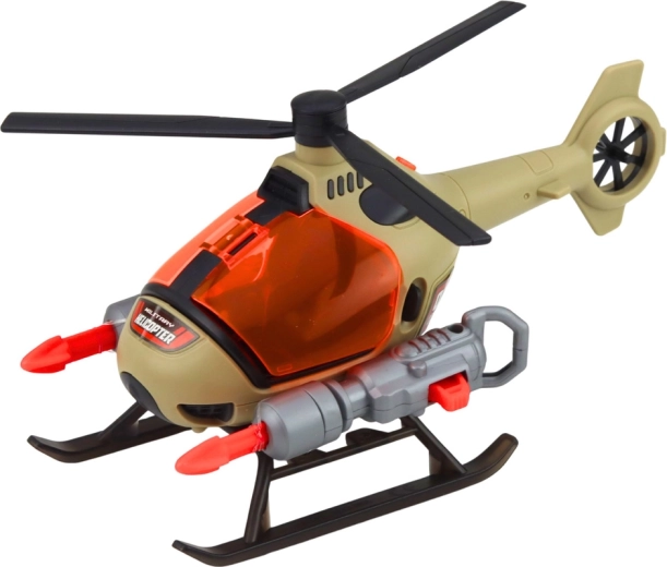 Helikopter fényekkel és hangokkal