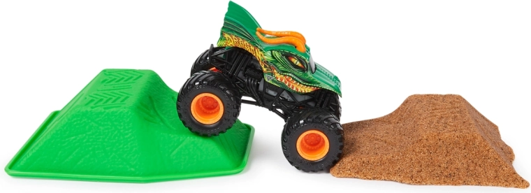 Fém DRAGON monster truck 1:64 BKT gumikkal