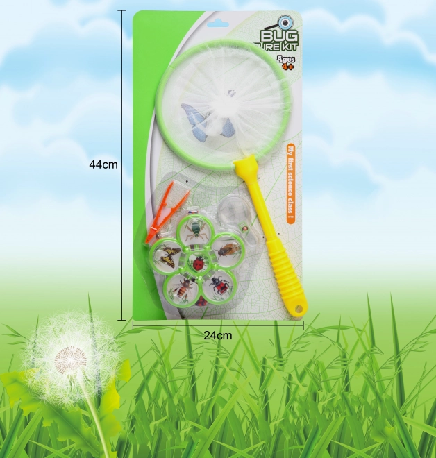 41 cm-es rovarfogó készlet
