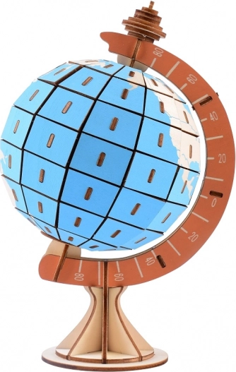 WOODCRAFT fa 3D puzzle földgömb