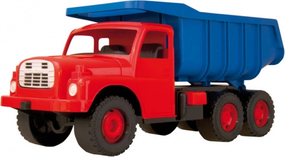 Tatra 148 műanyag teherautó 72 cm – Kék-piros