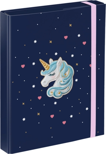 BAAGL Unicorn Gold A5 füzetborító mappa