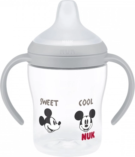 NUK Perfect Match DISNEY Minnie tanuló cumisüveg, szürke, 150 ml