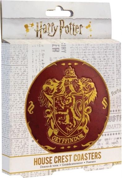 Fém poháralátétek HARRY POTTER – Roxforti házak