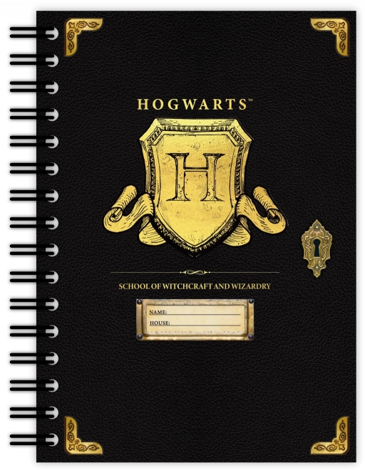 HARRY POTTER Roxfort A5 jegyzettömb