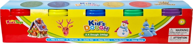 Gyurma – 5 tégelyes készlet