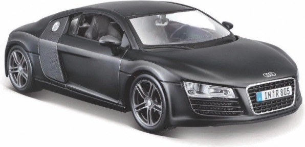 AUDI R8 1:24 modellautó fekete