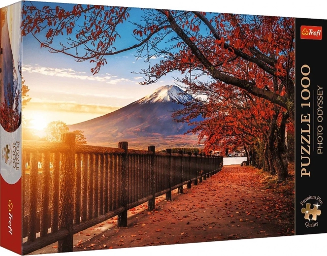 Trefl puzzle Premium Plus Photo Odyssey: Fudzsi-hegy, Japán – 1000 darab