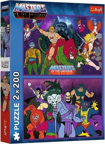 Gyermek puzzle Na potęgę Posępnego Czerepu 2 × 200 darabból