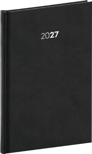 Notique heti határidőnapló Balakon 2027 fekete 15 × 21 cm