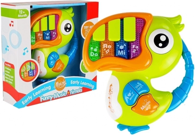 Gyerekek zongorája Papagáj zöld