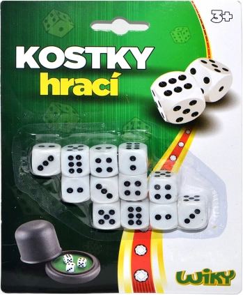 14 mm-es dobókocka-készlet – 12 db