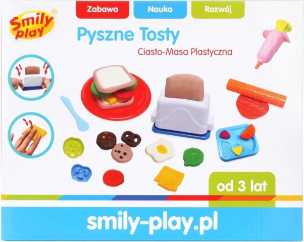 Ínycsiklandó pirítósok gyurmakészlet