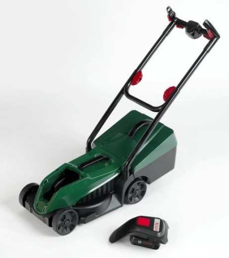 Bosch gyerek fűnyíró játék kertészkedéshez – Bosch fűnyíró fény- és hangmodullal