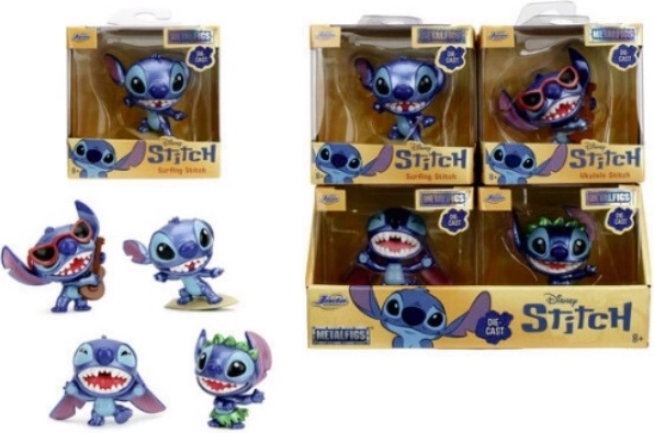 Jada Toys fém gyűjtői figura Stitch 6,5 cm