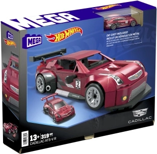 MEGA Construx HOT WHEELS Cadillac ATS-V.R 1:24 építőkészlet