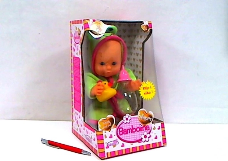 SmilyPlay baba – pisilő kisbaba kiskacsával