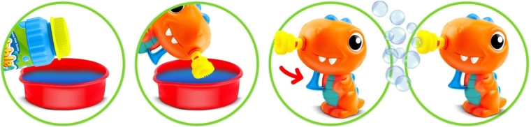 Rengeteg buborék néhány másodperc alatt