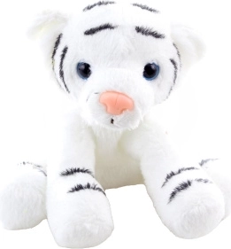 Plüss fehér tigris 15 cm