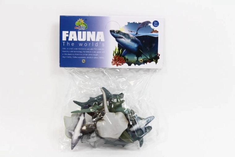 Tengeri állatok készlete – 12 darab figura