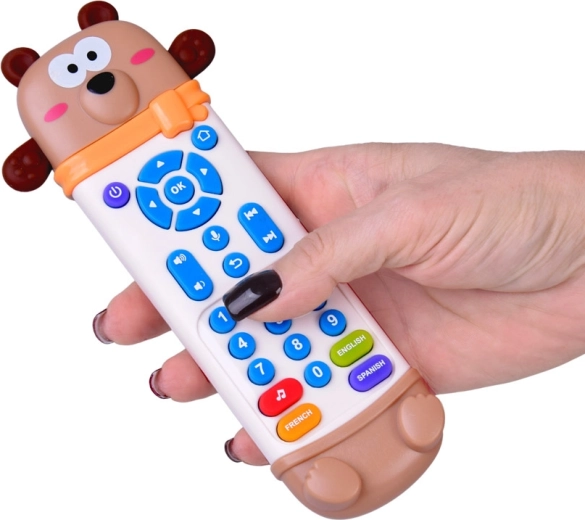 Szórakoztató hangok és villogó fény