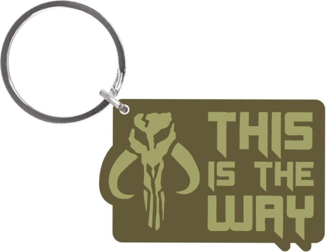 „This is the way” kulcstartó