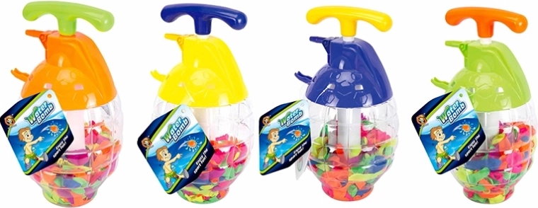 Vízibombák pumpával, 250 db