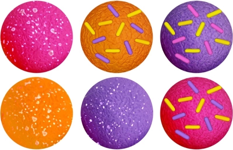 Schylling NeeDoh mini fánkok