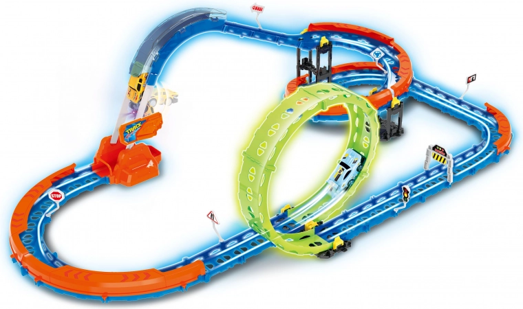 pálya világító autóval USB töltéssel