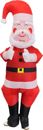 Felfújható Mikulás jelmez felnőtteknek