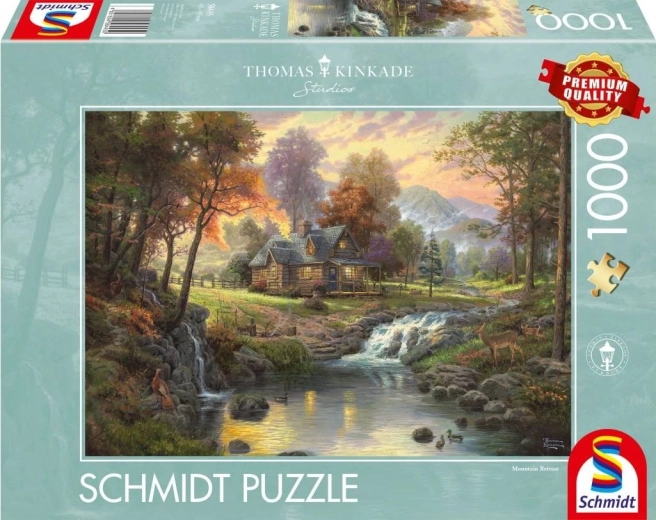 Schmidt puzzle Menedék a hegyekben, 1000 darabos