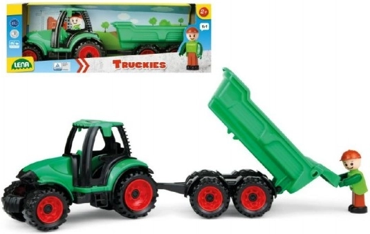Lena Truckies traktor pótkocsival