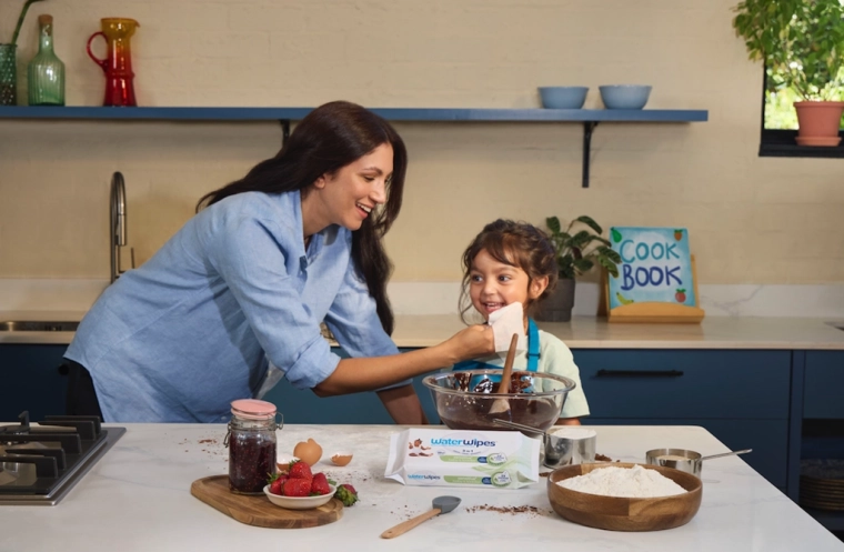 Texturált felület a hatékony tisztításhoz