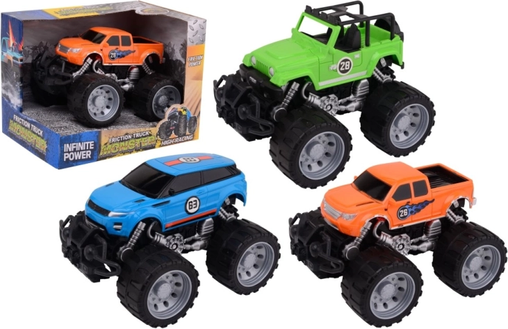Monster Truck nagy kerekekkel