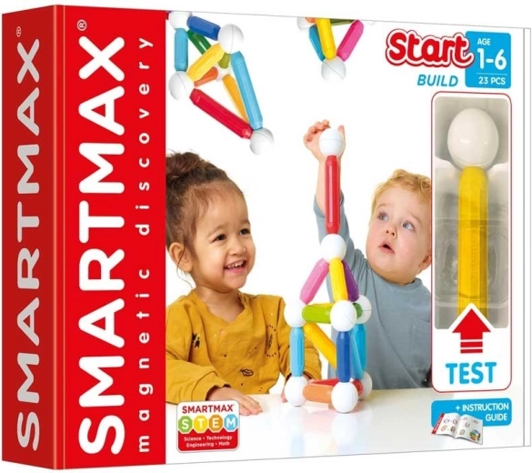 SMARTMAX Start mágneses építőkészlet, 23 darab