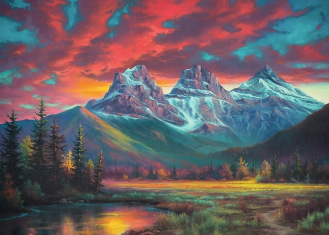 Három nővér puzzle, Alberta 1000 darabos