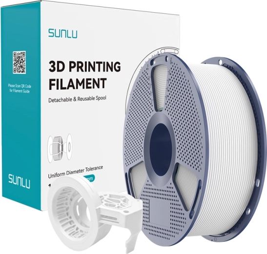 Nagysebességű matt SUNLU PETG filament – fehér