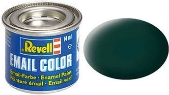 Zománcfesték 40 fekete–zöld matt 14 ml