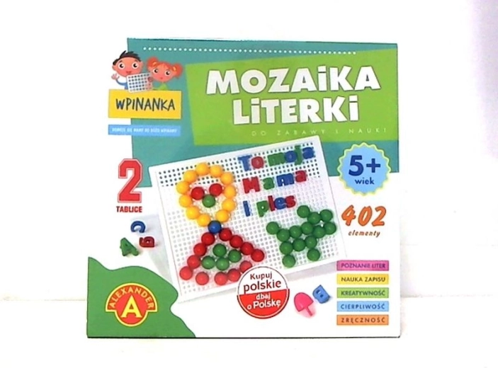 Mozaikos betűkirakó