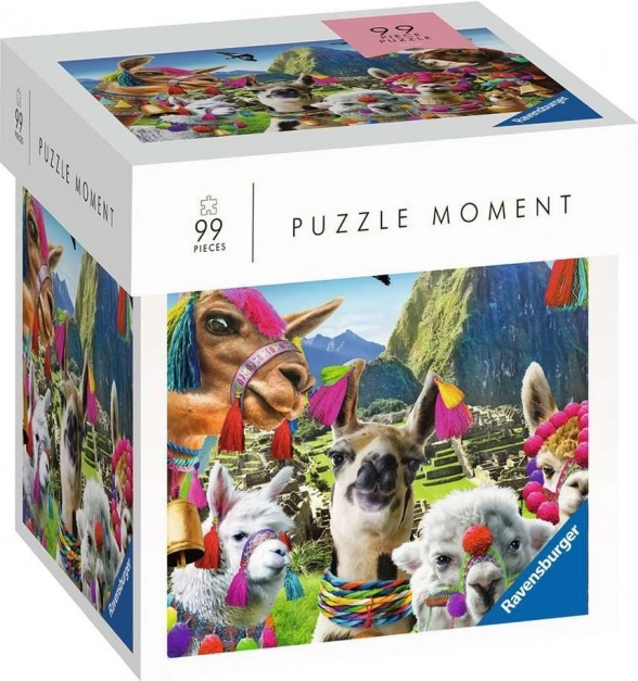 Ravensburger Puzzle Moment – láma, 99 darab