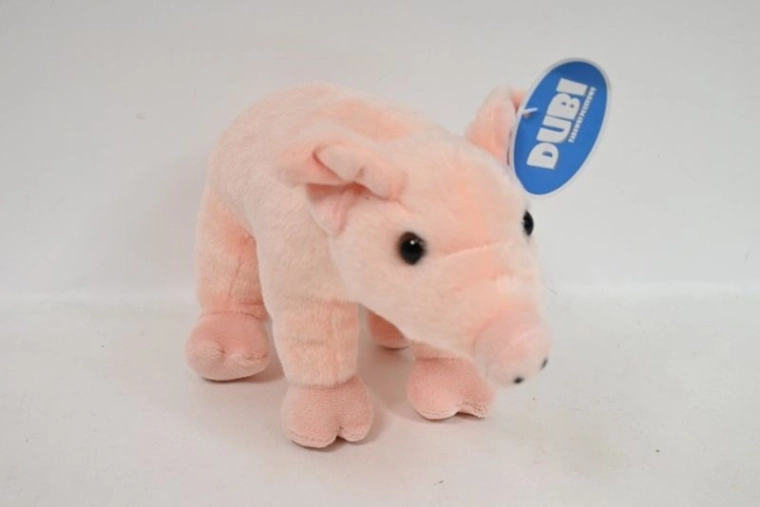 Rózsaszín plüss malacka 22 cm