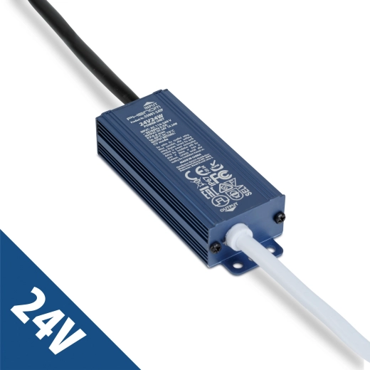 Stabilizált hálózati tápegység 24 V DC 24 W 1 A IP67