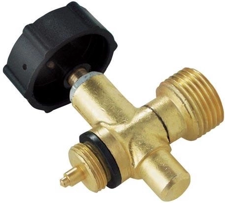 Egyirányú elzáró szelep propán–bután palackhoz