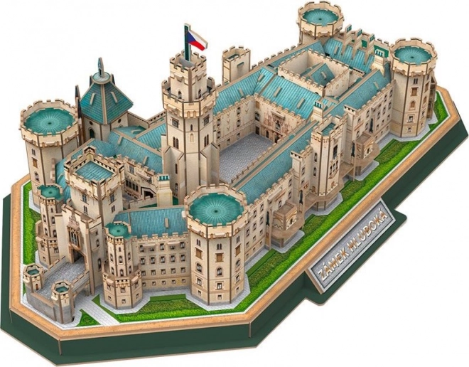 3D puzzle Hluboká kastély