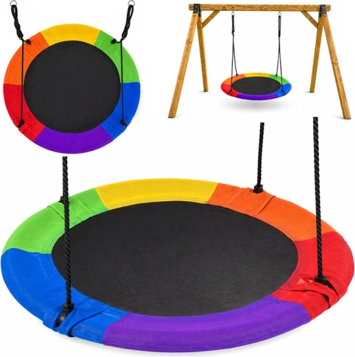 Kör alakú „gólyafészek” hinta 100 cm, teherbírás 250 kg