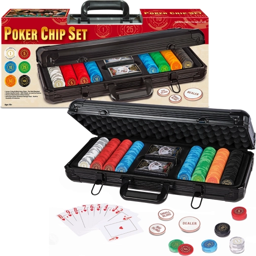 ProPoker Elite 400 pókerkészlet 14 g-os zsetonokkal