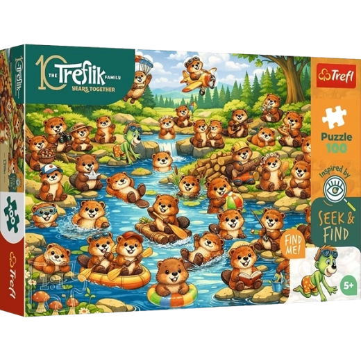 100 darab kis puzzle-rajongóknak