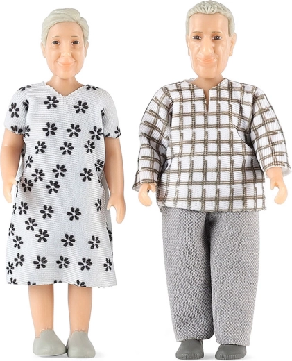 Lundby babaház baba szett – Jamie nagymama és nagypapa