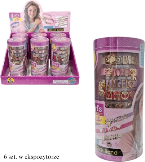 gyerek DIY karkötőkészítő szett medálokkal és betűkkel